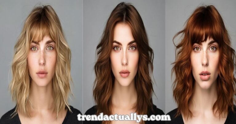 Bangs Hairstyles for Oval Face