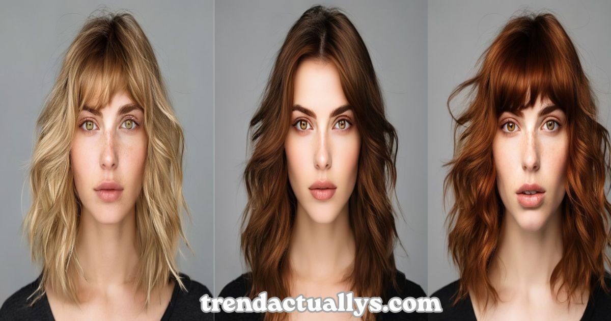 Bangs Hairstyles for Oval Face
