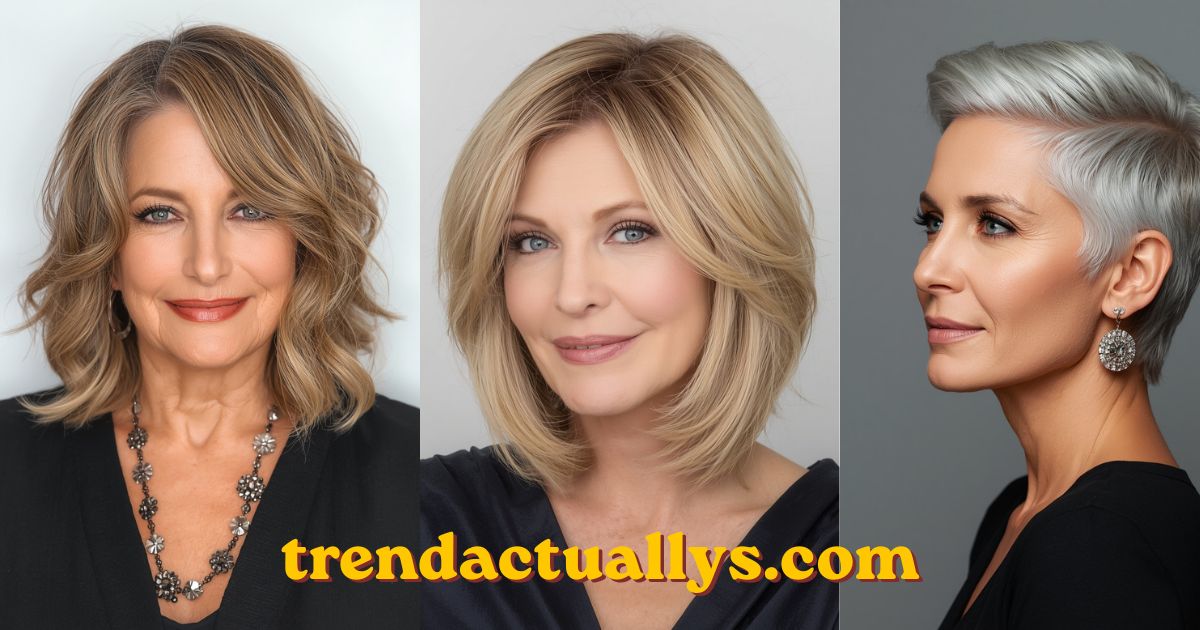 Hairstyles for Older Women with Thin Fine Hair