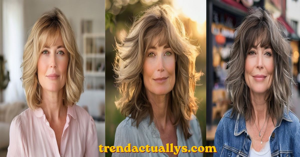 20 Elegant Hairstyles with Bangs for Older Women That Instantly Refresh Your Look