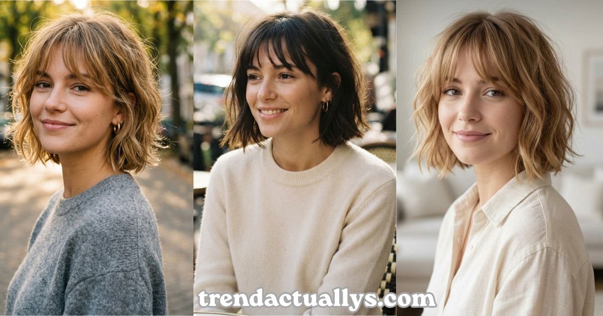 Bangs Hairstyles for Short Hair