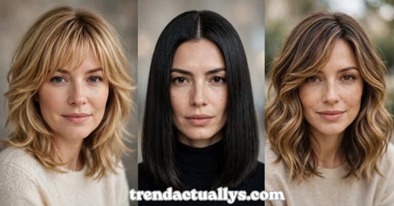 Medium Length Haircuts for Thick Hair