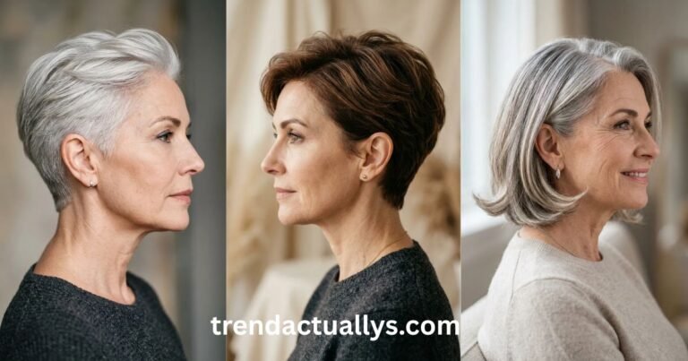 Short Hairstyles for Women Over 50