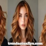 caramel copper balayage brunettes